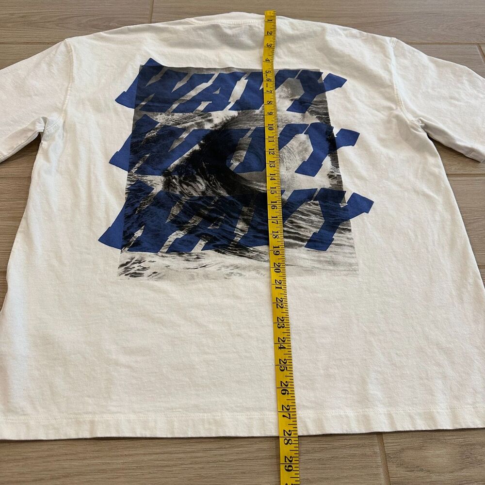ALLSAINTS Wavy Oversized Crew Neck T-Shirt Size M - Picture 5 of 6